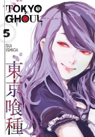 Cover of Tokyo Ghoul volume 5, English edition