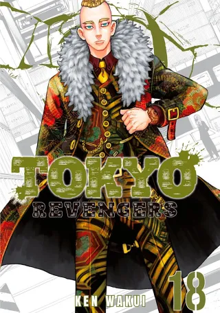Cover of Tokyo Revengers volume 18, English edition