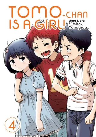 Cover of Tomo-chan is a Girl! volume 4, English edition