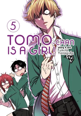 Cover of Tomo-chan is a Girl! volume 5, English edition
