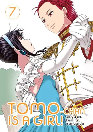 Cover of Tomo-chan is a Girl! volume 7, English edition