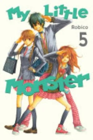 Cover of My Little Monster volume 5, English edition