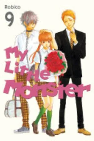 Cover of My Little Monster volume 9, English edition