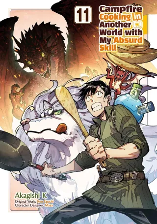 Cover of Campfire Cooking in Another World with My Absurd Skill volume 11, English edition