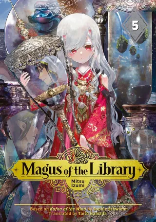 Cover of Magus of the Library volume 5, English edition