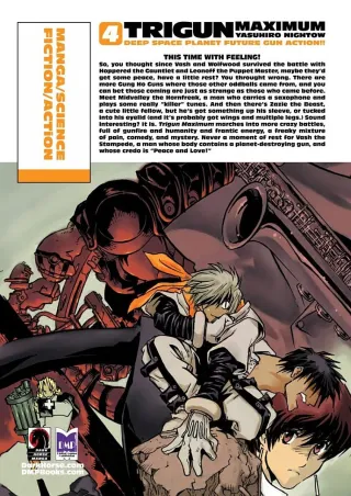 Cover of Trigun Maximum volume 4, English edition