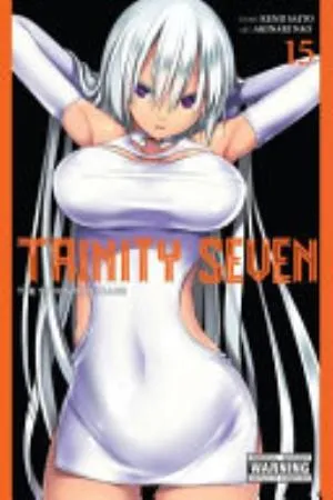 Cover of Trinity Seven: The Seven Magicians volume 15, English edition