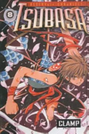 Cover of Tsubasa RESERVoir CHRoNiCLE volume 8, English edition