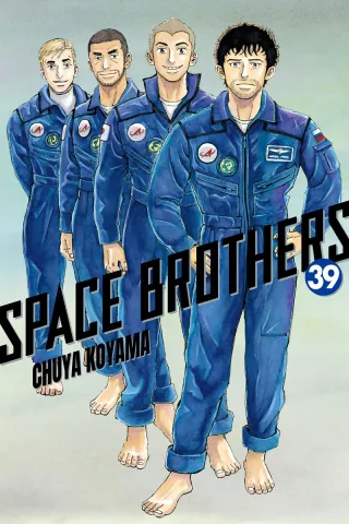Cover of Space Brothers volume 39, English edition