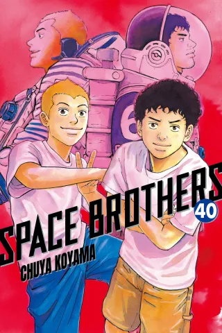 Cover of Space Brothers volume 40, English edition