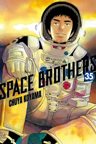 Cover of Space Brothers volume 35, English edition