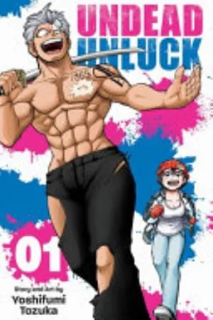 Cover of Undead Unluck volume 1, English edition