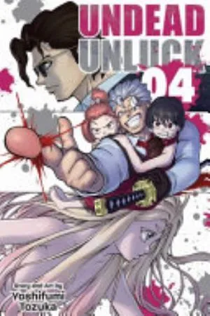 Cover of Undead Unluck volume 4, English edition