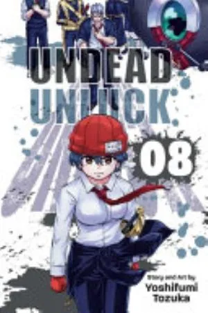 Cover of Undead Unluck volume 8, English edition