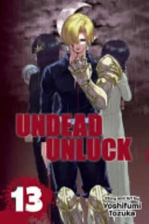 Cover of Undead Unluck volume 13, English edition