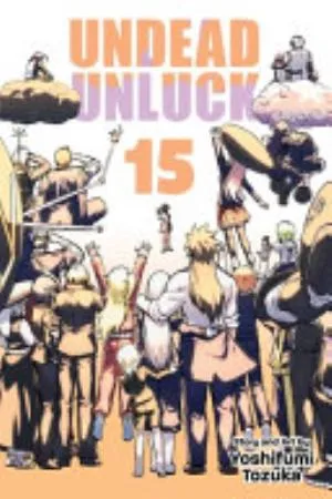 Cover of Undead Unluck volume 15, English edition