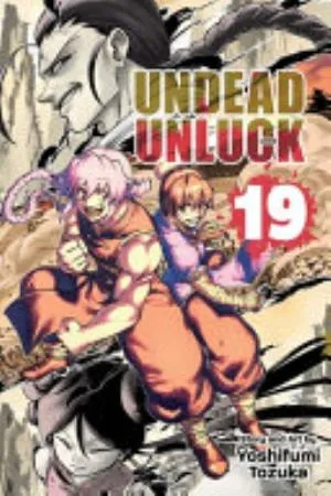 Cover of Undead Unluck volume 19, English edition