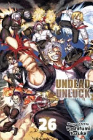 Cover of Undead Unluck volume 26, English edition