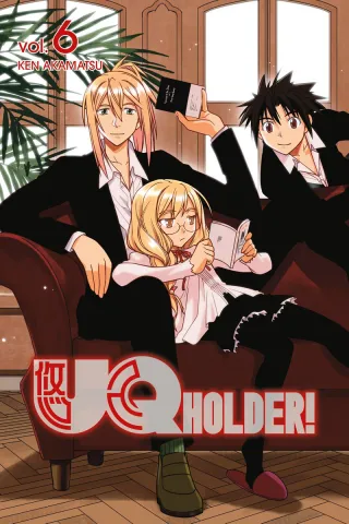 Cover of UQ HOLDER! volume 6, English edition