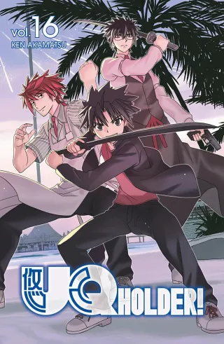 Cover of UQ HOLDER! volume 16, English edition