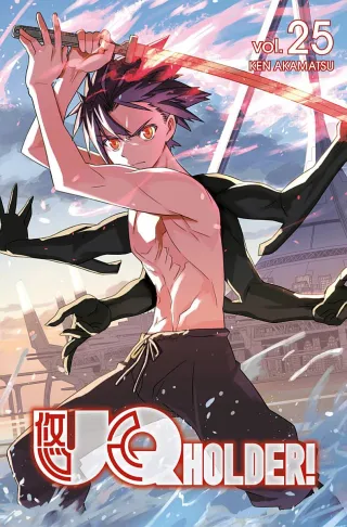 Cover of UQ HOLDER! volume 25, English edition