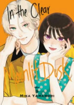 Cover of In the Clear Moonlit Dusk volume 9, English edition