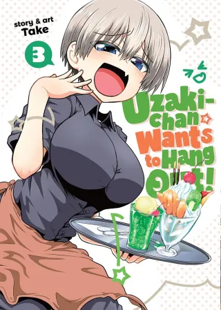 Cover of Uzaki-chan Wants to Hang Out! volume 3, English edition
