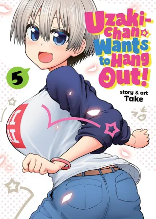 Cover of Uzaki-chan Wants to Hang Out! volume 5, English edition