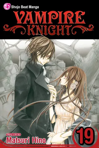 Cover of Vampire Knight volume 19, English edition