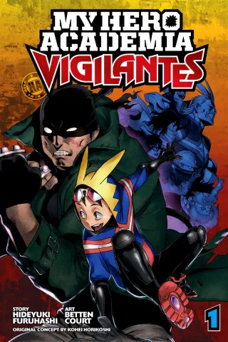 Cover of My Hero Academia: Vigilantes volume 1, English edition