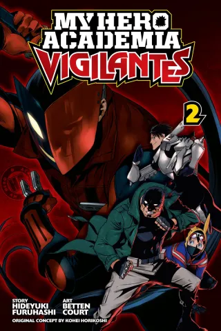Cover of My Hero Academia: Vigilantes volume 2, English edition