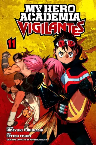 Cover of My Hero Academia: Vigilantes volume 11, English edition