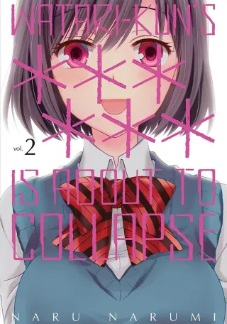 Cover of Watari-kun's ****** Is about to Collapse volume 2, English edition