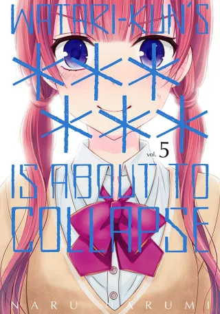 Cover of Watari-kun's ****** Is about to Collapse volume 5, English edition