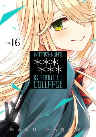 Cover of Watari-kun's ****** Is about to Collapse volume 16, English edition