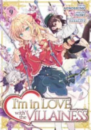 Cover of I’m in Love with the Villainess volume 9, English edition