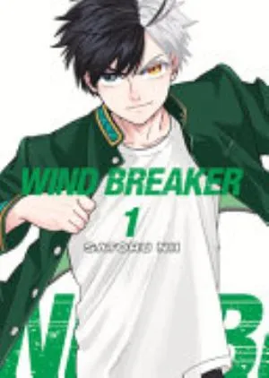 Cover of WIND BREAKER volume 1, English edition