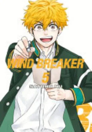 Cover of WIND BREAKER volume 5, English edition