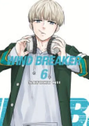 Cover of WIND BREAKER volume 6, English edition