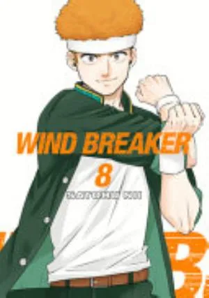 Cover of WIND BREAKER volume 8, English edition