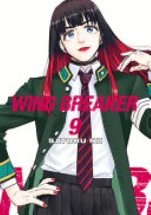 Cover of WIND BREAKER volume 9, English edition