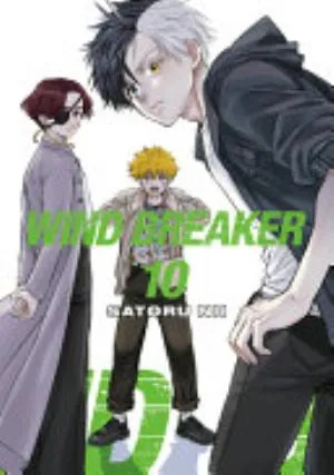 Cover of WIND BREAKER volume 10, English edition
