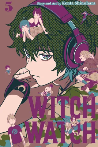 Cover of WITCH WATCH volume 5, English edition