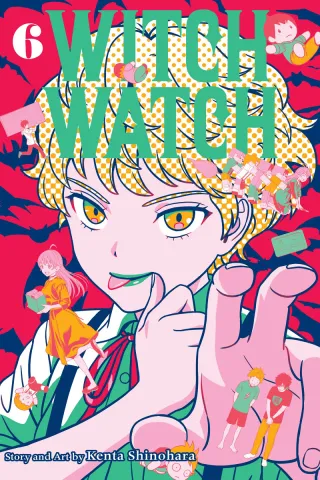 Cover of WITCH WATCH volume 6, English edition