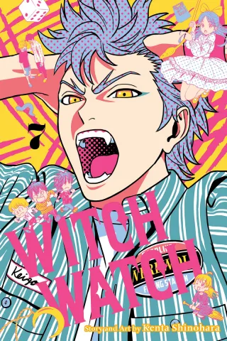 Cover of WITCH WATCH volume 7, English edition