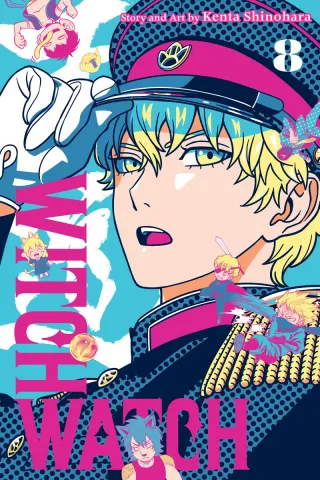 Cover of WITCH WATCH volume 8, English edition