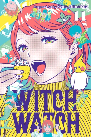 Cover of WITCH WATCH volume 11, English edition
