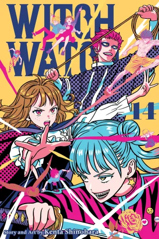 Cover of WITCH WATCH volume 14, English edition