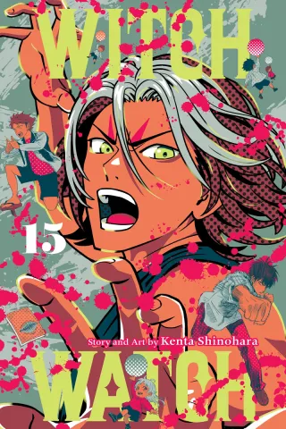Cover of WITCH WATCH volume 15, English edition