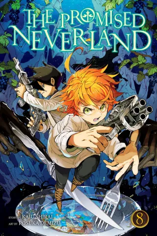 Cover of The Promised Neverland volume 8, English edition